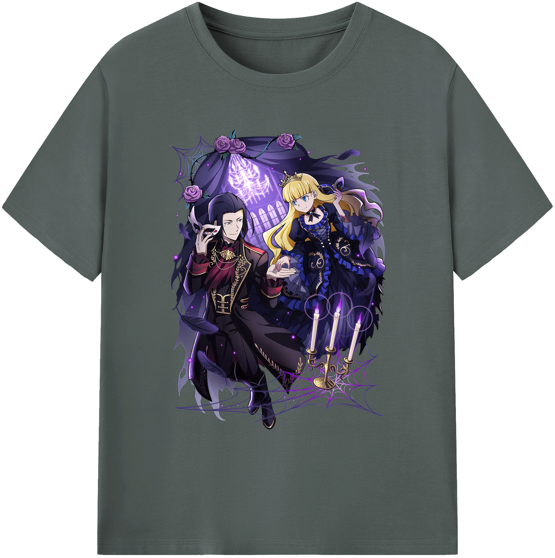 （画像用） 文豪ストレイドッグス Bungo Stray Dogs 綿100％ メンズ半袖Tシャツ｜肌触りやわらか＆通気性